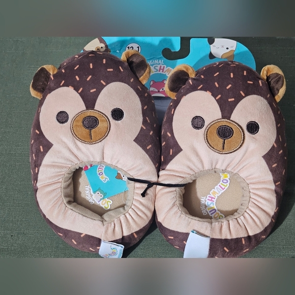 Squishmallow hedgehog slippers kids size 13/1 - Picture 6 of 9